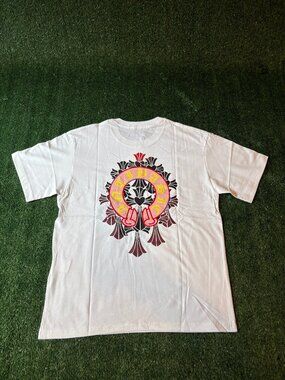 Chrome Hearts White Horseshoe Graphic T-Shirt NWT